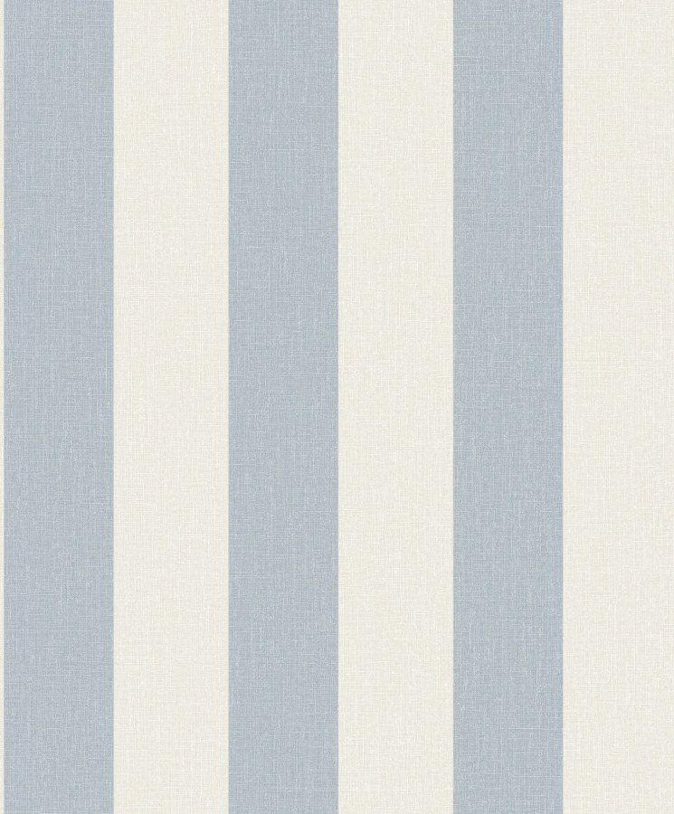 Světle modrá Tapeta s pruhy Světle modrá Tapeta s pruhy
