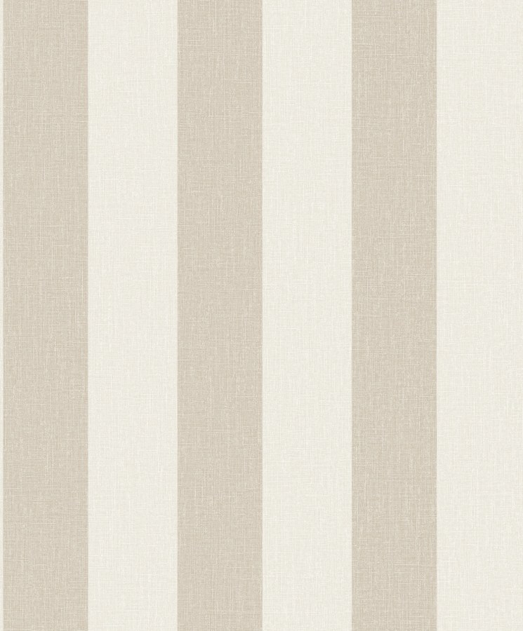 Béžová Tapeta s pruhy, imitace látky, , Atmosphere, Grandeco - Tapety Yara