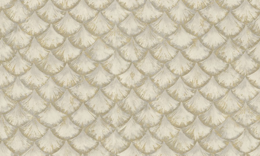 Tapety Yara - Béžovo-zlatá tapeta s geometrickým vzorem Béžovo-zlatá tapeta s geometrickým vzorem - Tapety Yara