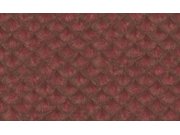 Tapety Yara - Vínovo-zlatá tapeta s geometrickým vzorem Vínovo-zlatá tapeta s geometrickým vzorem