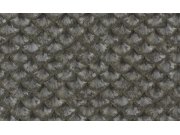 Tapety Yara - Stříbrno-černá tapeta s geometrickým vzorem Stříbrno-černá tapeta s geometrickým vzorem