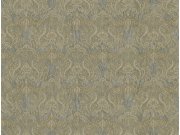 Šedivo-zlatá tapeta