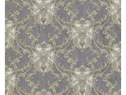 Stříbrno-zlatá tapeta