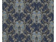 Tapety Yara - Modro-zlatá tapeta Modro-zlatá tapeta