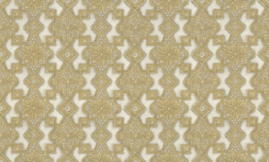 Tapety Yara - Zlato-krémová tapeta s ornamenty Zlato-krémová tapeta s ornamenty - Tapety Yara
