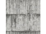 Tapety Yara - Šedo-stříbrná tapeta Šedo-stříbrná tapeta