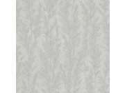 Šedo-stříbrná tapeta na zeď