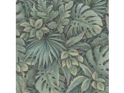 Tapety Yara - Zelená tapeta s listy 33304 Zelená tapeta s listy 33304