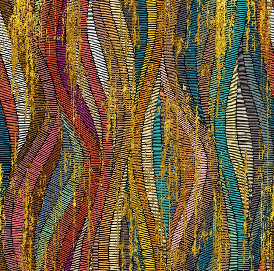 Tapety Yara - Pestrobarevná obrazová tapeta 33797 Pestrobarevná obrazová tapeta 33797 - Tapety Yara