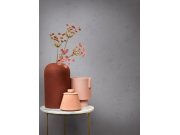 Šedá tapeta s vinylovým povrchem