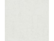 Tapety Yara - Bílá geometrická tapeta s vinylovým povrchem 33723 Bílá geometrická tapeta s vinylovým povrchem 33723