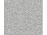 Šedostříbrná tapeta s vinylovým povrchem 33720