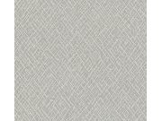 Šedostříbrná tapeta s vinylovým povrchem 33719