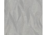 Šedá tapeta s vinylovým povrchem 33708