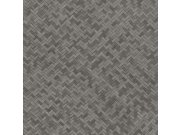 Tapety Yara - Šedo-černá tapeta na zeď Šedo-černá tapeta na zeď