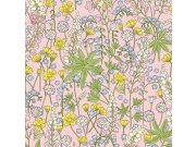 Tapety Yara - Růžová tapeta Růžová tapeta