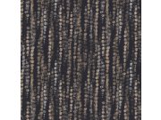 Tapety Yara - Černá tapeta s puntíky 386572 Černá tapeta s puntíky 386572