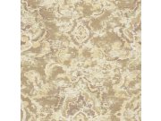 Tapeta s ornamenty, látková textura, Sundari, Eijffinger Tapety Yara