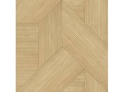 Tapety Yara - Béžová geometrická tapeta na zeď Béžová geometrická tapeta na zeď