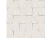 Tapety Yara - Šedá geometrická tapeta na zeď Šedá geometrická tapeta na zeď