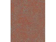 Tapety Yara - Tyrkysovo-červená tapeta na zeď Tyrkysovo-červená tapeta na zeď