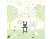 Tapety Yara - Obrazová tapeta se zajíčky 364114 Obrazová tapeta se zajíčky 364114