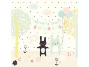 Obrazová tapeta se zajíčky 364113