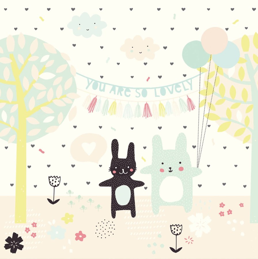 Obrazová tapeta se zajíčky 364113 - Tapety Yara