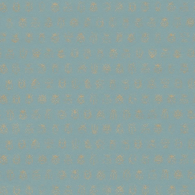 Tapety Yara - Tyrkysová tapeta se zlatými brouky 375032 Tyrkysová tapeta se zlatými brouky 375032 - Tapety Yara