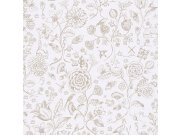 Romantická květinová Tapeta 375010