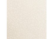 Tapeta, bílé květiny na krémová tapetě, Pip, Eijffinger