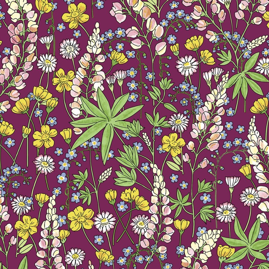 Tapeta Luční květiy 383503 - Tapety Yara