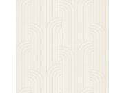 Krémová geometrická Tapeta, Vision, Zambaiti Parati