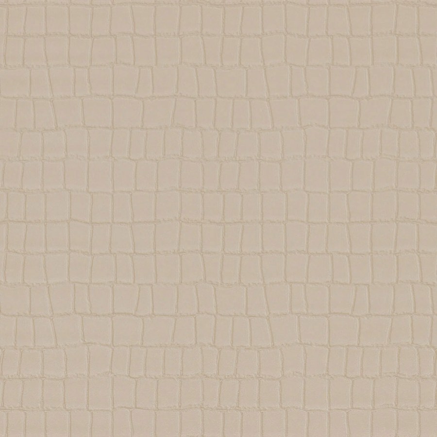 Béžová tapeta s vinylovým povrchem imitace kůže Philipp Plein, Zambaiti Parati - Tapety Yara