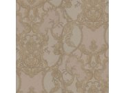 Zlato-béžová ornamentální tapeta s vinylovým povrchem Z80037 Philipp Plein