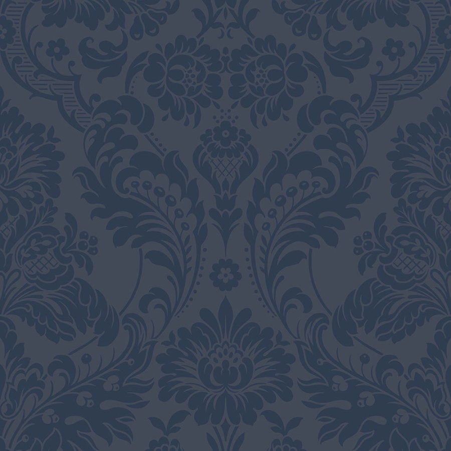 Modrá tapeta flock 104563 Eternal - Tapety Yara