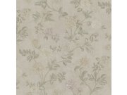 Béžová Tapeta květiny, Satin Flowers, Zambaiti Parati Tapety Yara