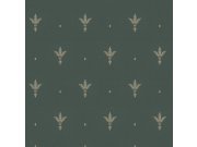 Tapety Yara - Zelená tapeta na zeď Zelená tapeta na zeď