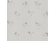 Béžová Tapeta květiny