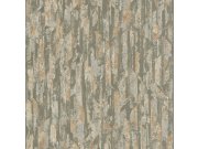 Tapety Yara - Žíhaná zelená tapeta A53603 Žíhaná zelená tapeta A53603