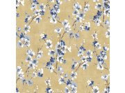 Žlutá tapeta na zeď