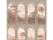 Tapety Yara - Šedá tapeta na zeď Šedá tapeta na zeď