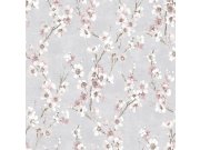 Šedá tapeta na zeď