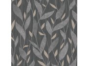 Černá tapeta na zeď