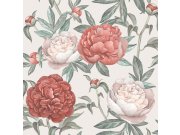 Tapety Yara - Bílá tapeta na zeď Bílá tapeta na zeď