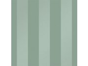 Zelená pruhovaná tapeta na zeď, Laura Ashley 3