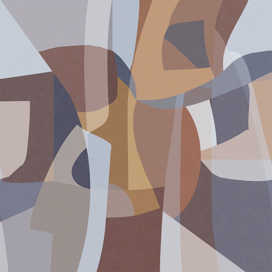 Geometrická obrazová tapeta na zeď