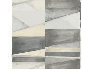 Geometrická tapeta na zeď, šedá, Soleado, Decoprint Tapety Yara