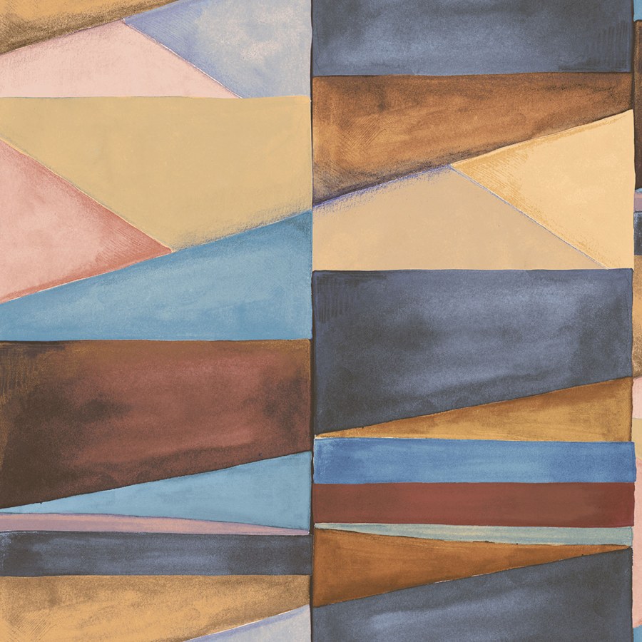 Geometrická tapeta na zeď - Tapety Yara