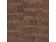 Geometrická Tapeta hnědá 64610